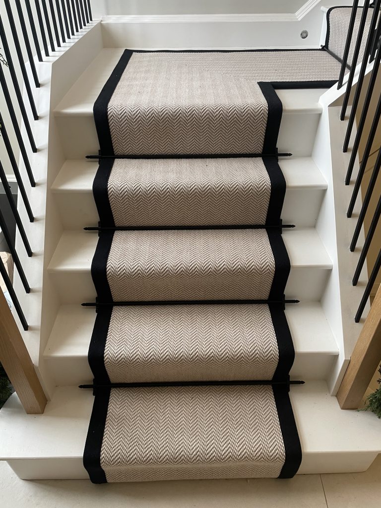 herringbone stair runner West Bridgford Nottingham